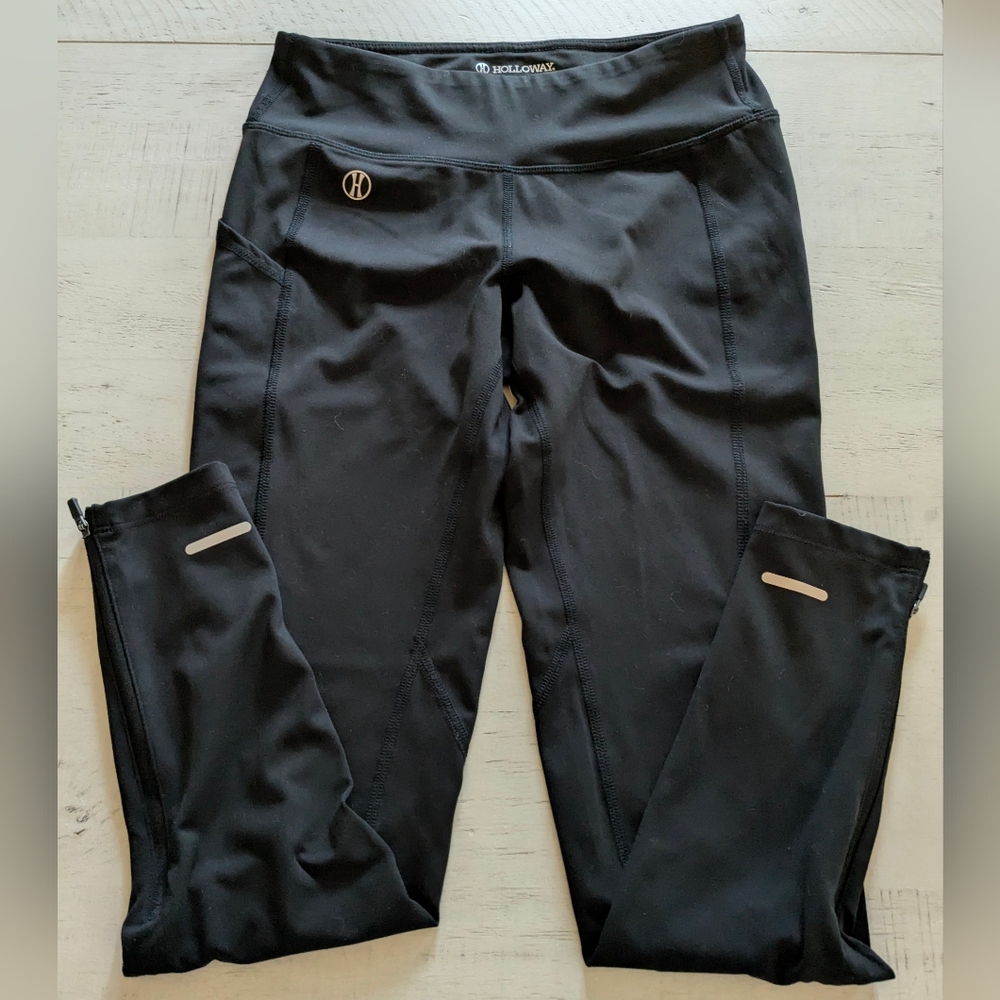 Holloway Women's Size Small Athletic Leggings Dry-Excel Black